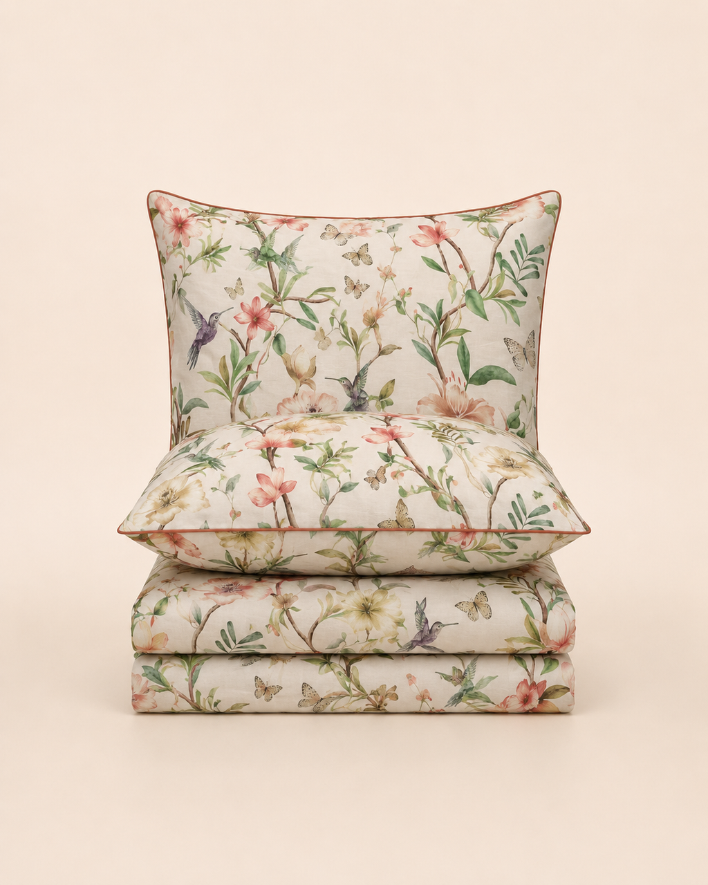 Bloom & Hummingbird - 7 piece comforter set