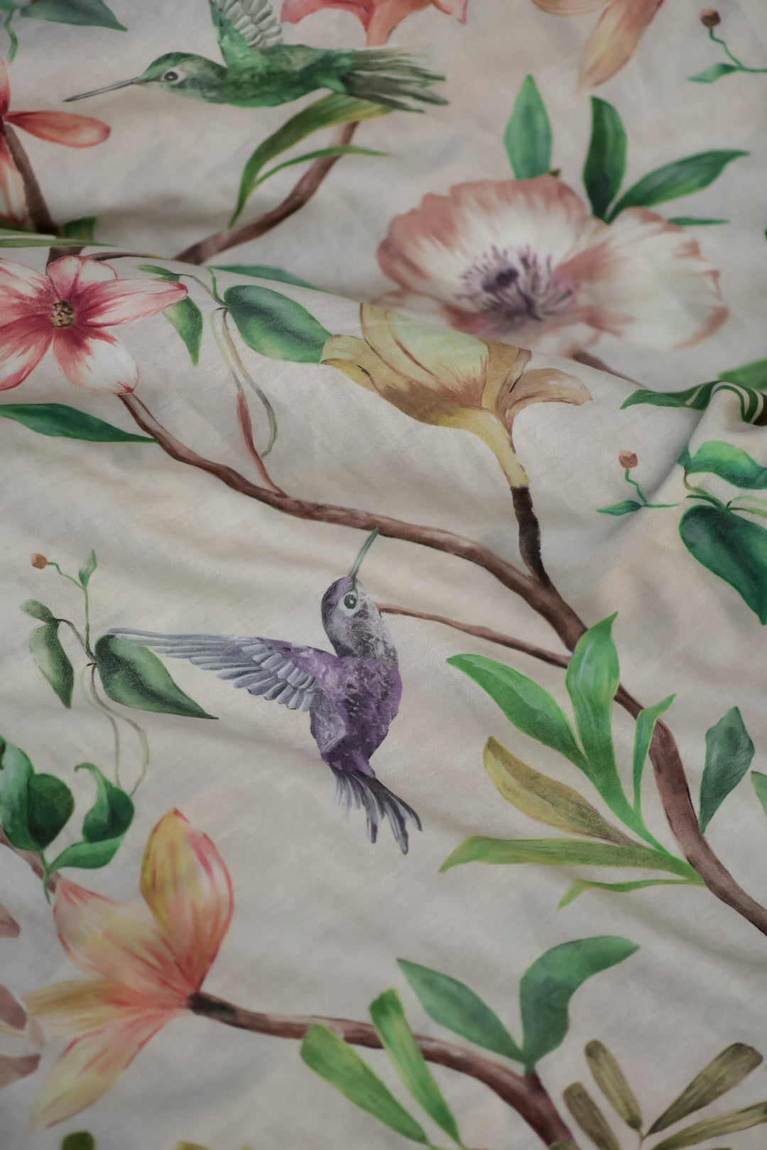 Bloom & Hummingbird - 7 piece comforter set