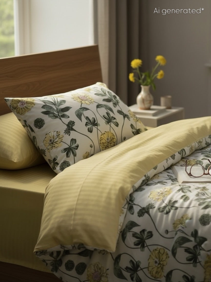 Golden Meadow - 7 Piece Comforter Set