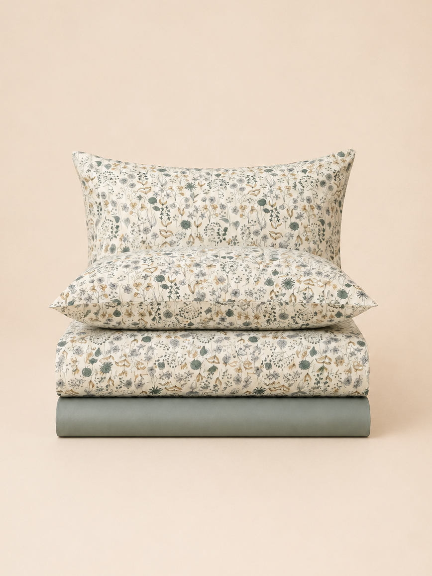 Botanical whisper - 7 Piece Duvet Cover Set