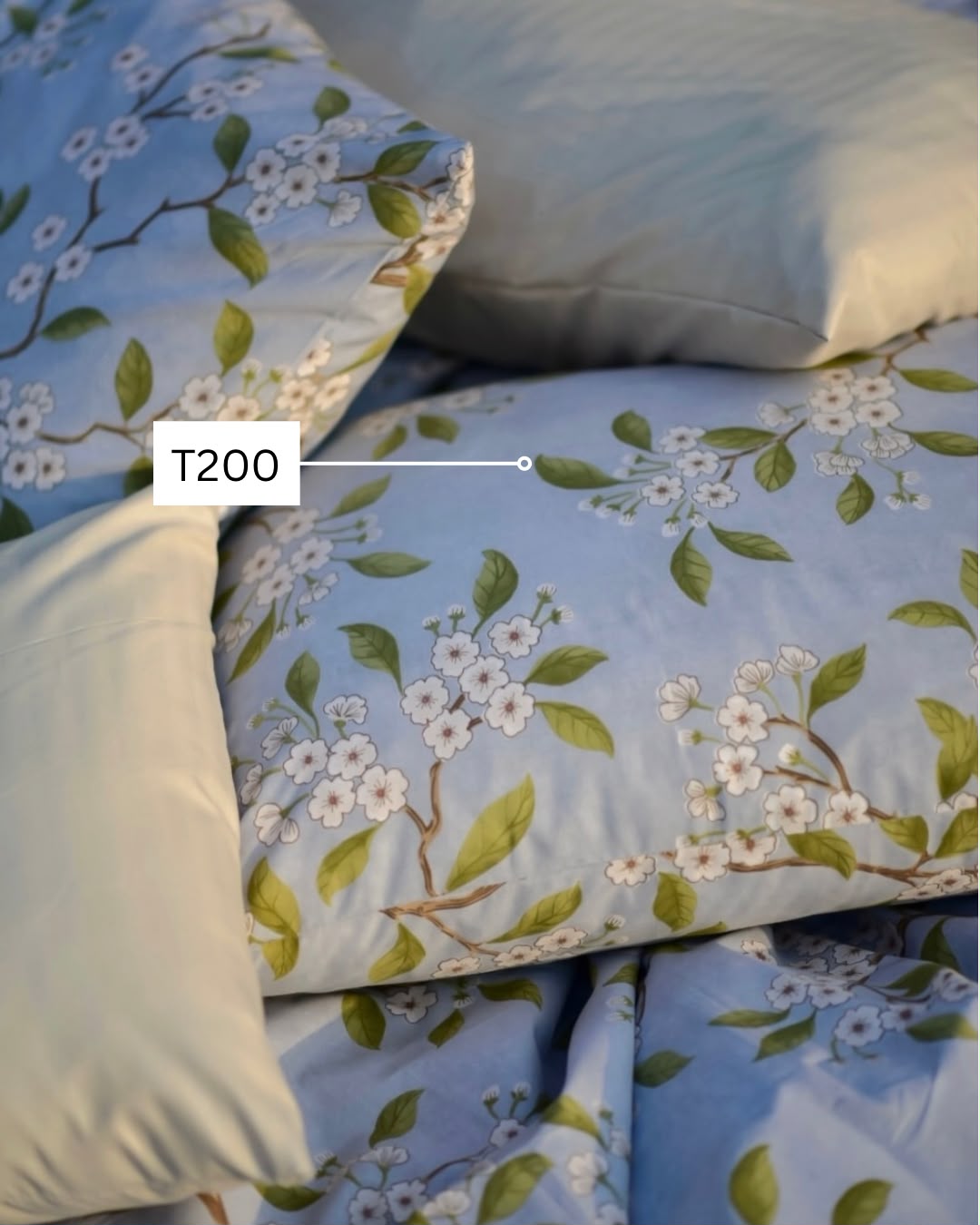 Spring Blooms - 7 piece Comforter set